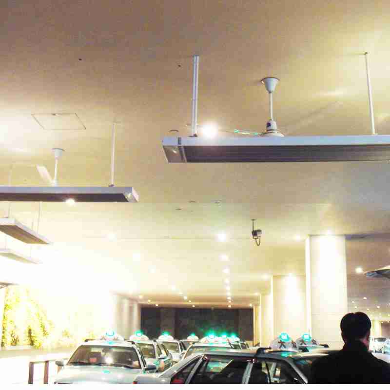 出租車乘客待客區加熱采暖 遠紅外電熱輻射采暖加熱器